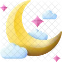 Crescent Moon Moon Night Icon