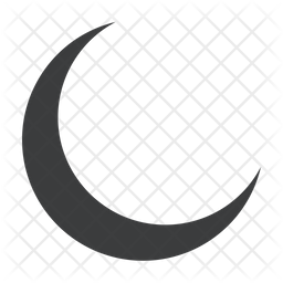 Crescent moon Icon
