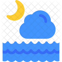 Crescent Moon  Icon