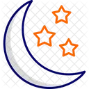 Crescent moon  Icon