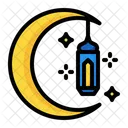 Crescent Moon Ramadan Muslim Icon