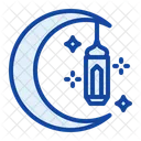 Crescent Moon Ramadan Lantern Icon