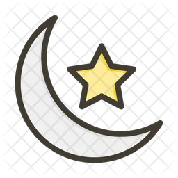 Crescent moon  Icon