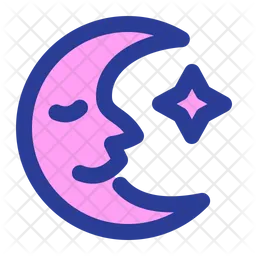 Crescent Moon  Icon