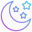 Crescent Moon And Star Icon