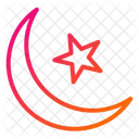 Crescent moon  Icon