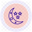 Crescent moon  Icon