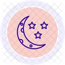 Crescent moon  Icon