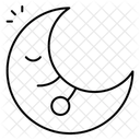 Crescent Moon  Icon