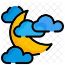 Crescent moon  Icon