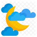 Crescent moon  Icon