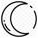Crescent moon  Icon