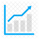 Crescimento Grafico Grafico Ícone