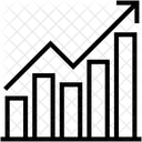 Crescimento Grafico Grafico Ícone