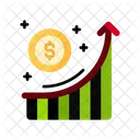 Crescimento Negocios Grafico Ícone