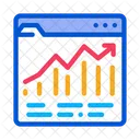 Crescimento Aumento Comercio Ícone