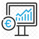 Crescimento da moeda  Ícone