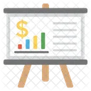 Receita Crescimento Grafico Ícone