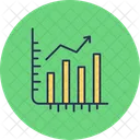 Crescimento De Acoes Analises Grafico Ícone