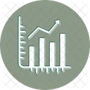 Crescimento De Acoes Analises Grafico Ícone