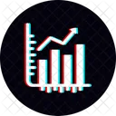 Crescimento De Acoes Analises Grafico Ícone