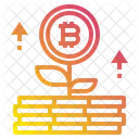 Crescimento do bitcoin  Ícone