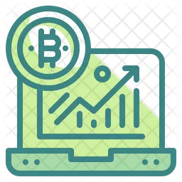 Crescimento do bitcoin  Ícone