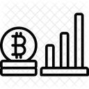 Crescimento do bitcoin  Ícone