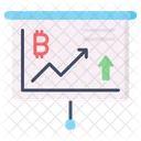 Crescimento do bitcoin  Ícone