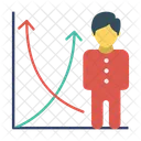 Crescimento Aumento Grafico Ícone