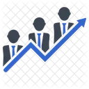 Crescimento Grafico Negocios Ícone