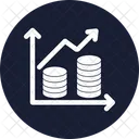 Crescimento Do Negocio Relatorio Financas Ícone