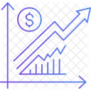 O crescimento do negócio  Ícone
