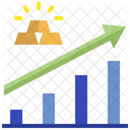 Crescimento do ouro  Ícone