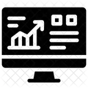 Crescimento Digital Computacao Analise De Dados Ícone