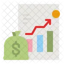 Crescimento do investimento  Ícone