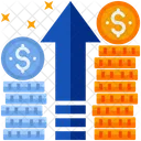 Crescimento do investimento  Ícone