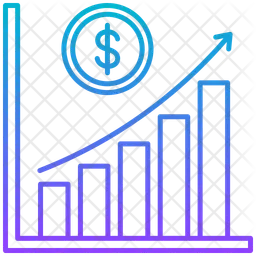 Crescimento do lucro  Ícone