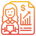 Crescimento Do Lucro Estatisticas Relatorio Ícone