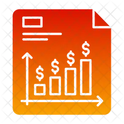 Crescimento do lucro  Ícone