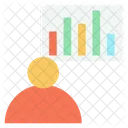 Analitico Apresentacao Grafico Ícone