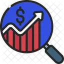 Crescimento Economico Crescimento Dos Negocios Grafico Financeiro Ícone