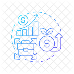 Crescimento econômico  Ícone