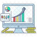 Crescimento Dos Negocios Crescimento Financeiro Analise De Dados Ícone