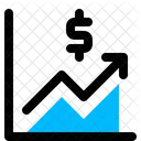 Crescimento Financeiro  Ícone