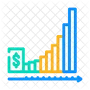 Crescimento Financeiro  Ícone