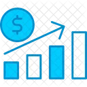 Crescimento Financeiro  Ícone