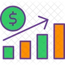 Crescimento Financeiro  Ícone