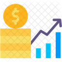 Crescimento Financeiro  Ícone