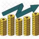 Crescimento Financeiro  Ícone